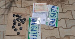 Items recovered