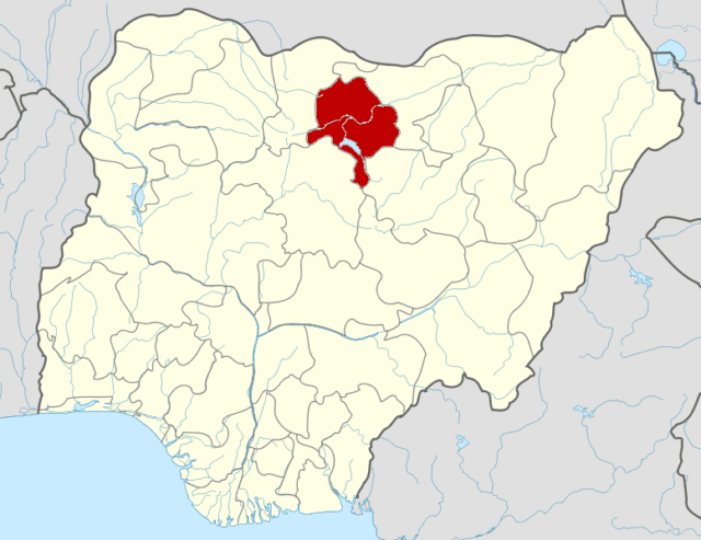 Nigerian Map by Justice map